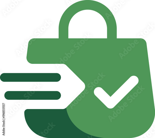 Secure Delivery Icon Fast Shipping Vector