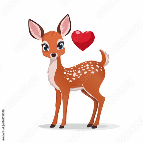 Rehkitz mit Herz – Liebe & Familie