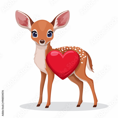 Rehkitz mit Herz – Liebe & Familie