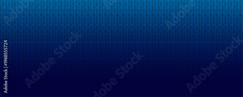 Binary code rain background with blue matrix effect and digital data stream