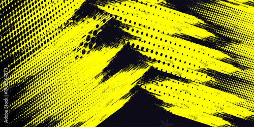 Halftone dots gradient grunge texture background blue and black color pattern. Dot pop art comic sport style vector illustration. grunge vector dots