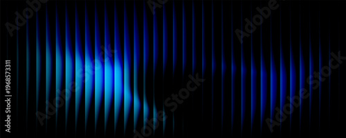 A modern abstract background featuring smooth vertical light lines with deep blue and cyan gradient tones. The glowing color transitions create a clean futuristic look suitable for website banners, 