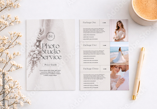 Photographer Price List Flyer