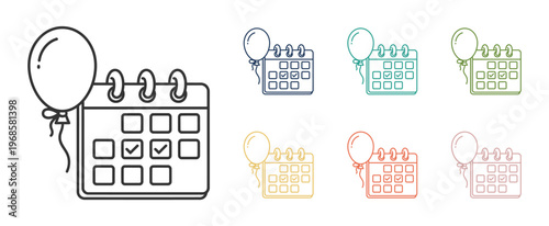 Hand drawn doodle set of various milk carton and bottle illustrations