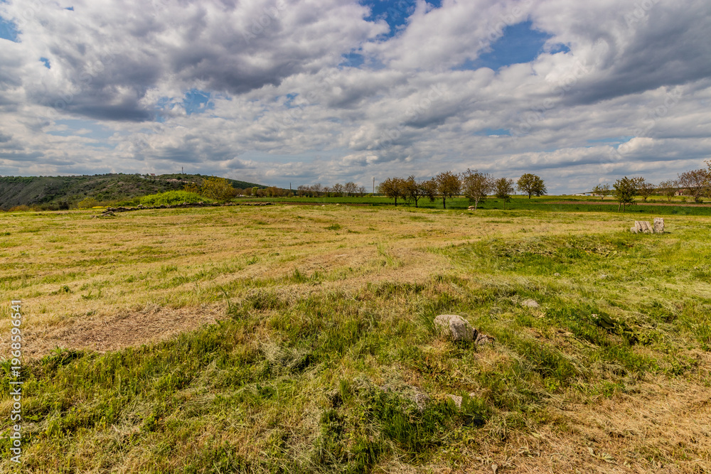 Obraz premium Acient ruins in Orheiul Vechi, Moldova
