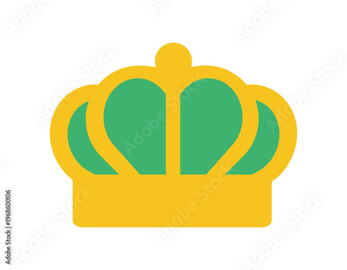 シンプルな王冠のイラスト　