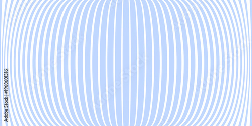 Abstract Halftone Geometric Light Blue Lines Pattern with 3D Illusion Effect. Convex Textured Background.