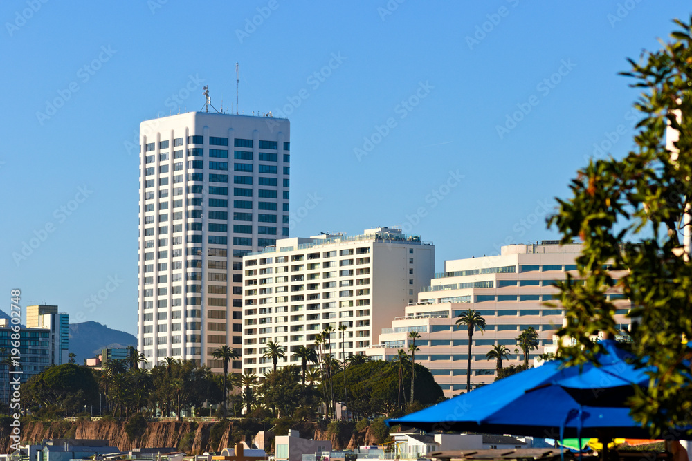 Obraz premium Santa Monica Coastal Office Buildings Business District California