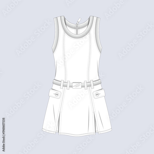 Utility Style Womens Dress Design