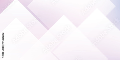 Soft Pastel Geometric Background With Subtle Overlapping Squares and Diamond Shapes in Lavender Gradient eps10