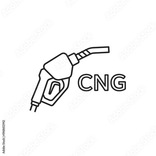 CNG fuel nozzle for vehicles 1.