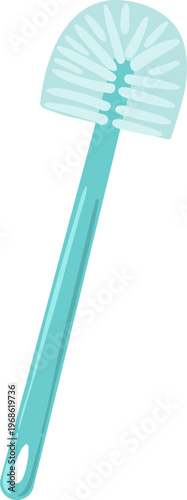 Toilet brush cleaning tool maintaining bathroom hygiene