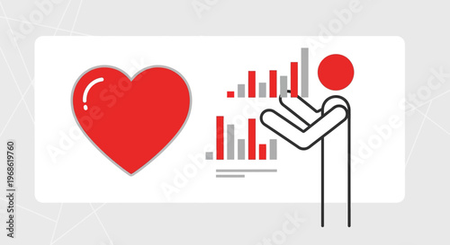 Heart Health Data Analysis and Monitoring Concept