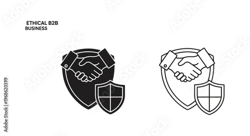 Professional Business Security & Trust Badges Design Vector