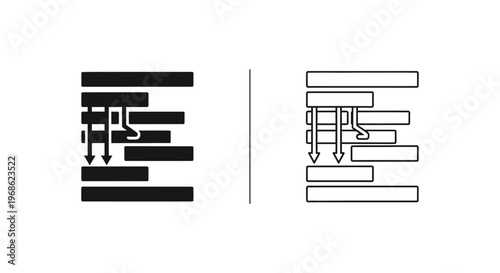 Modern Minimalist Barcode Scanner Design Solutions Vector