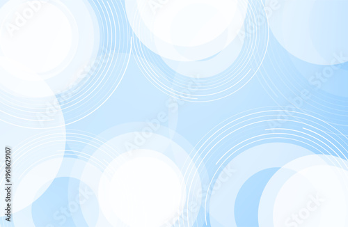 Abstract geometric background, colorful. Blue gradations, circle effect style. Modern background. Vector illustration .Eps 10. Business presentation background