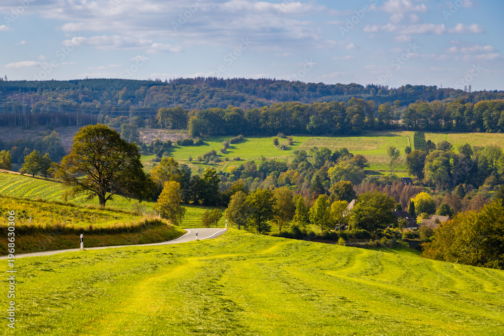 Obraz premium Herbst im Sauerland