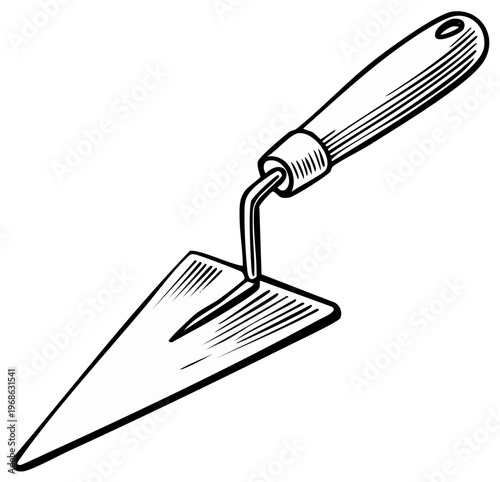 Trowel illustration