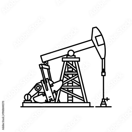 Oil Pump Jack Machinery Equipment.