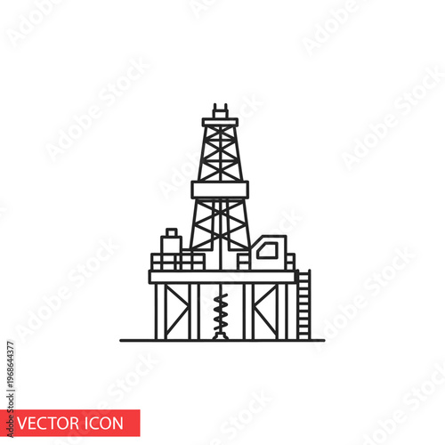 Oil Rig Drilling Platform Structure 1.