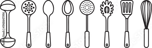 Bild auf Leinwand Different types of lab glassware used in scientific experiments Vector