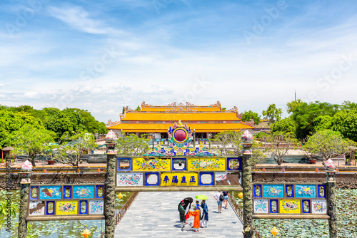 Wallpaper Mural The Inner Bridge and Ceremonial Gate in Hue Torontodigital.ca