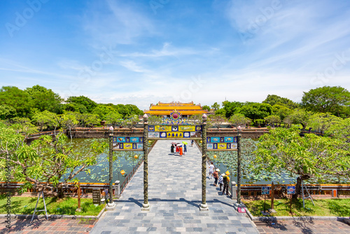 Wallpaper Mural The Inner Bridge and Ceremonial Gate in Hue Torontodigital.ca