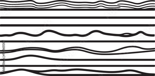 Photos Waveform patterns of sound signals in a graphical audio analysis Vector