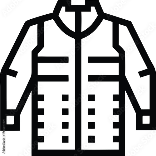 Essential protective uniform of a professional firefighter for emergency rescue operations