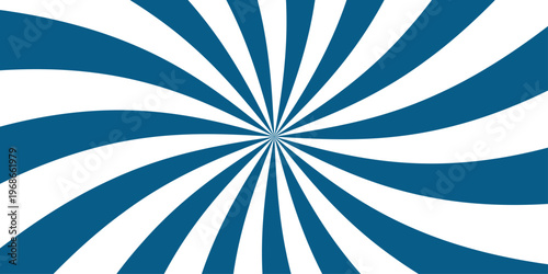 фотографія Sunburst pattern summer social banner