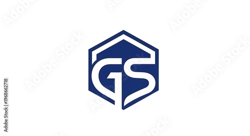 GS Logo Design - Modern and Professional Graphic Symbol.