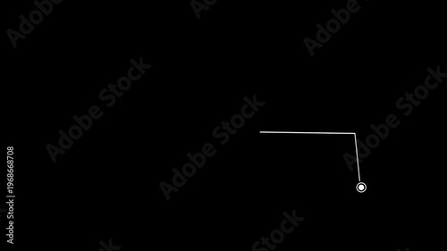 Hud callout rectangle text box animation. HUD graphics around the edges for use in movies, Technological HUD template callout. Motion graphics of hud callout icon. 4k video animation 4k video...