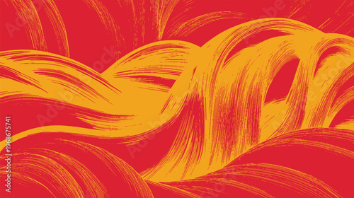 Wind currents formed by overlapping lines, a vector background, a seamless pattern.

