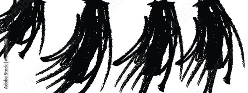 grainy grunge splashes and waves Colorful background collection. Abstract paint brush background in bright grunge style. dynamic expressive brush strokes. Brush drawn scratches splatter grunge distres