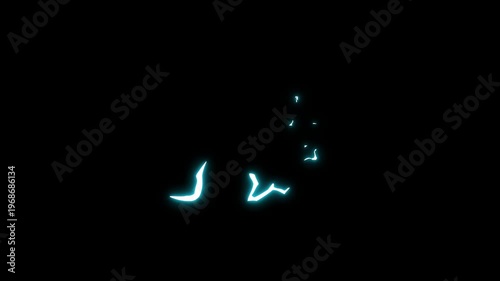 Twinkle star glitter sparkle animation, white cartoon flat vector doodle stars blinking and shining in night sky, 4k loop motion effect on black background with glowing sparkle light particles