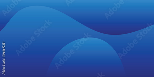 Blue Abstract Fluid Wave Background with Gradient Layers, Smooth Curved Shapes and Minimal Modern Style, Perfect for Website Headers, Banners, Presentations and Corporate Use