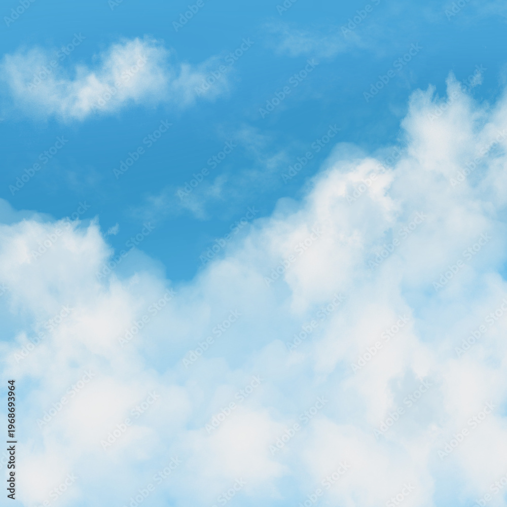 Obraz premium blue sky and clouds