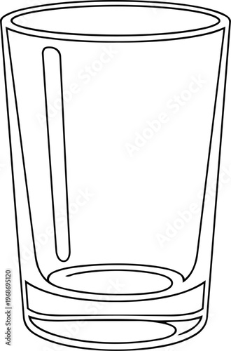 coffee and enjoying coffee moment  line art vector 