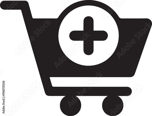 E-commerce Add to Cart Button Icon
