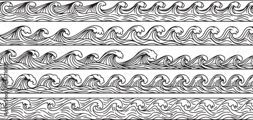 Intricate floral scrollwork with symmetrical ornamental design elements Vector