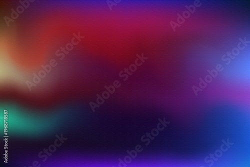 Tableau sur toile Colorful abstract gradient with textured surface background