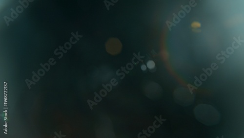 Real Lens Flare Reflections for Overlay or Transition