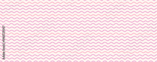 Stripe baby pattern watercolor with wavy lines in pink and cream tones, seamless. Suitable for fabric or surface design. Drag to swatches panel