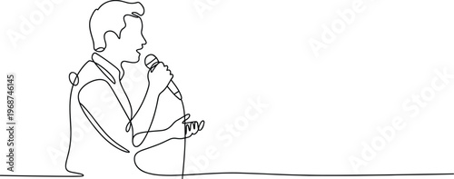 Woman in white blouse and black skirt adjusting her tie in mirror reflection gray tie