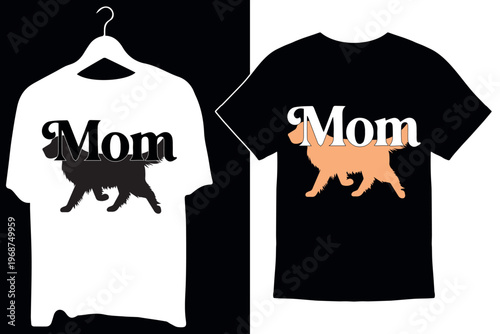 ritro minimalist mom T shirt , Happy Mother's Modern vector t-shirt design concept featuring a blank black cotton apparel template for fashion illustration and casual men's textile print advertisement