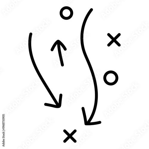 Football Tactics Illustration