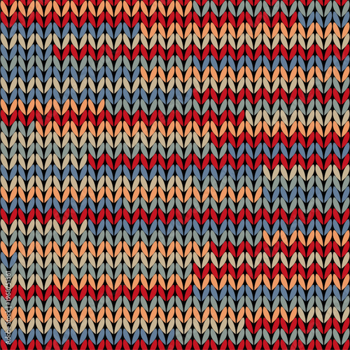 Knitted background pattern wallpaper knitting decorative print handmade textile knitting handiwork