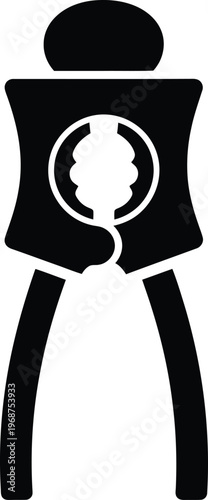 Silhouette person receiving enema for health wellness and medical treatment vector illustration