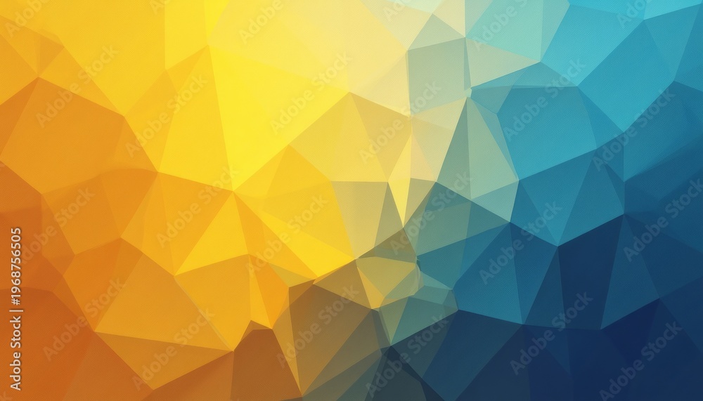 Obraz premium Colorful geometric vector design featuring a creative polygonal triangle pattern and futuristic mosaic textures for a stylish abstract wallpaper backdrop