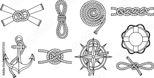 Various mechanical gears and components in detailed black and white sketches Vector